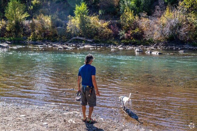 Enjoy time at the Animas River at 29th Street Park.