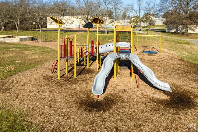 Hillendale Elementary School students get plenty of outdoor time during the day.