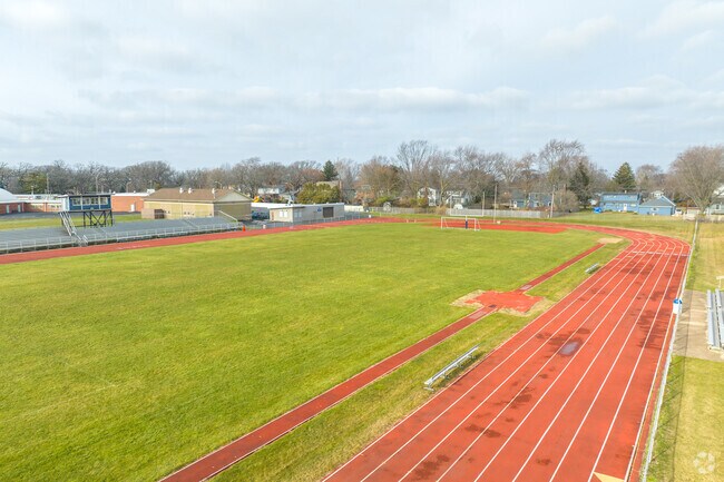 Students can take advantage of numerous sports opportunities at Lisle Jr High School.