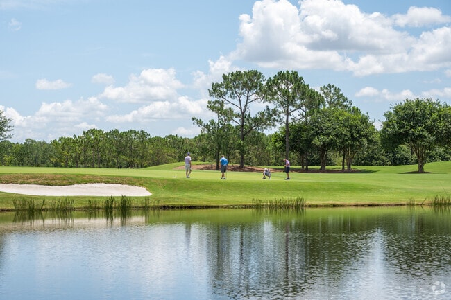 Golfers of Peppermill tee it up at Shingle Creek Golf Club.