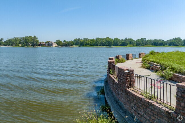 Levi Carter Park in Sherman offers lakeside trails and picnic areas.