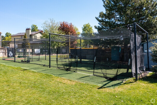 Batting cages for children to practice their skills at
Grace Lutheran School in Sandy, UT.