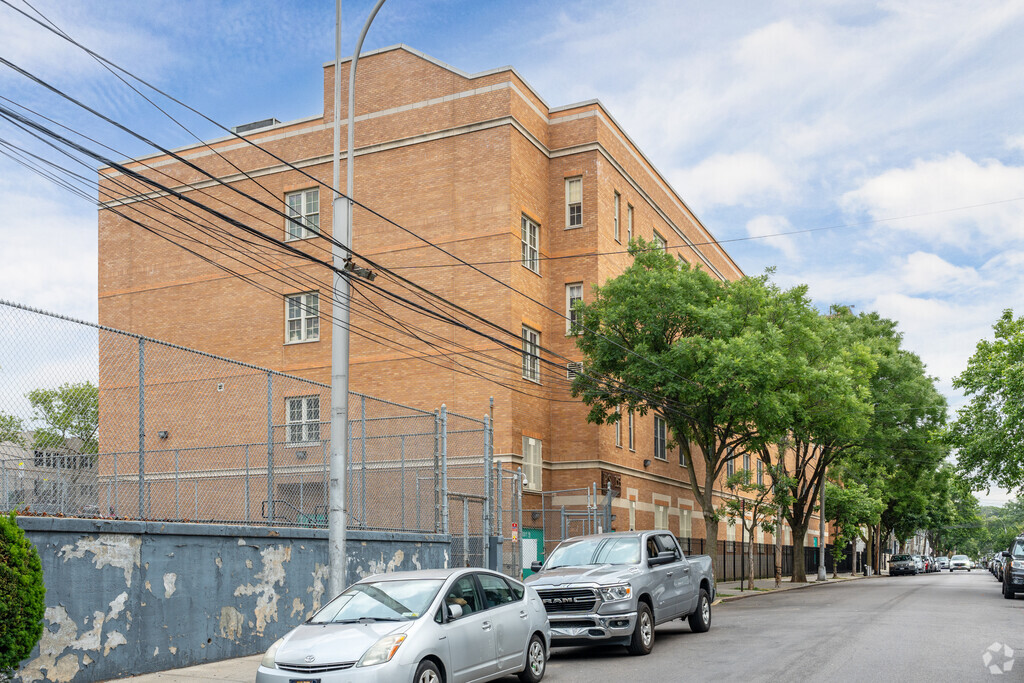 PS 153 Maspeth Elementary along 60th Rd.