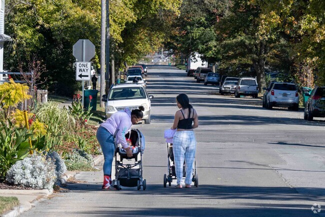 The Elms is a quiet neighborhood with many affordable homes that line the streets.