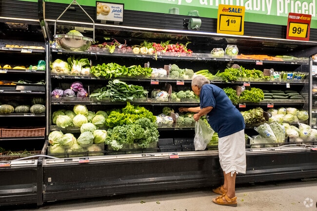 Everyday groceries are found two miles north at Food Lion near Jones McDonald.