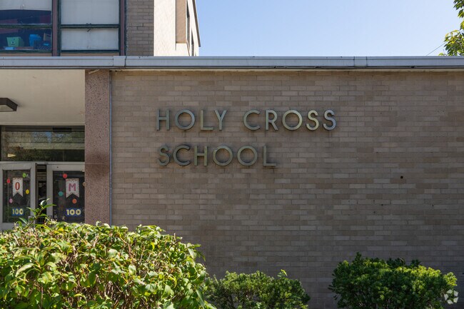 Holy Cross in the Bronx is a private religious elementary school.