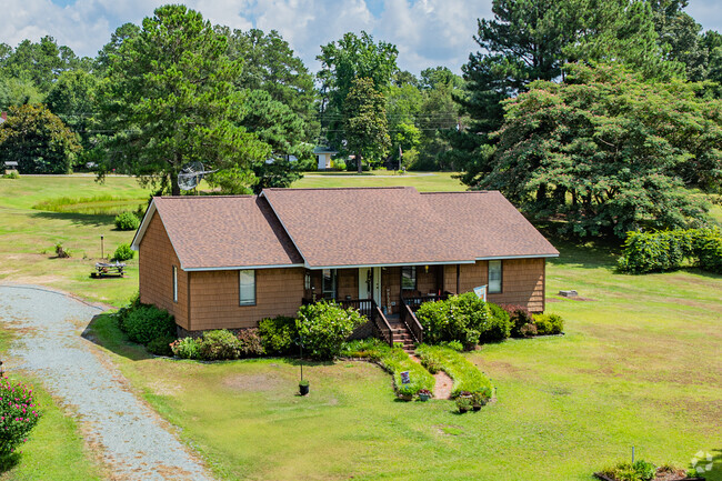 Jackson Springs folks have larger lots surrounded by mature trees.