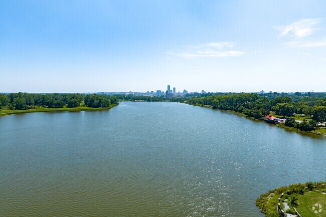 Levi Carter Park offers a sprawling 1,110 acre lake near Binney Wirt Spencer.