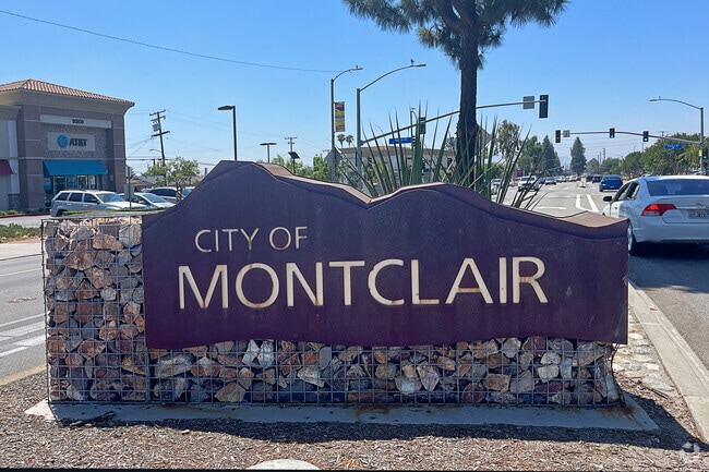 City of Montclair sign.