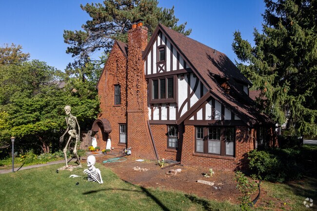 Tudor-style homes built in the early 20th century can be found in Irvingdale.