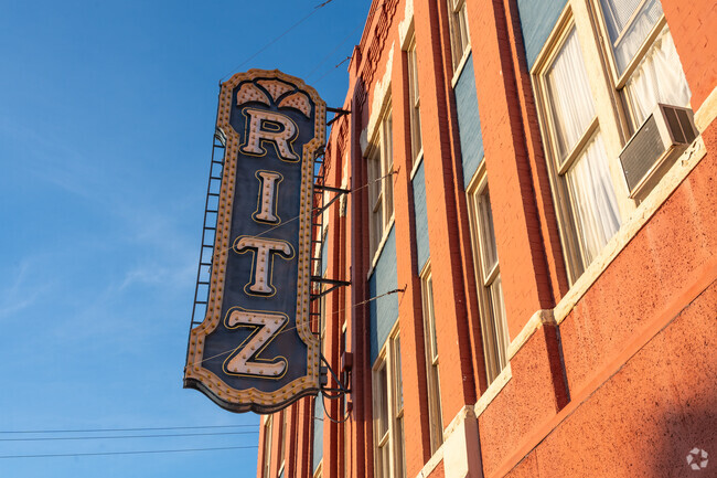 Oak Grove Island residents can enjoy a nice night at the historic Ritz theater.