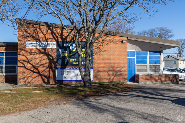 Mary E Fogarty Elementary is located in Lower South Providence, Rhode Island.
