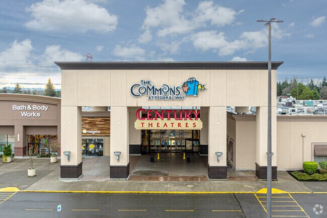 The Commons at Federal Way is a regional shopping mall with over 100 stores.