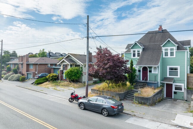Homes in Crown Hill are composed of a variety of different styles, like these homes on 85th Ave.