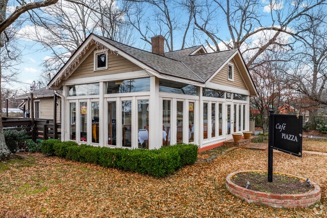 Cafe Piazza serves upscale Italian fare just off the Collierville square.