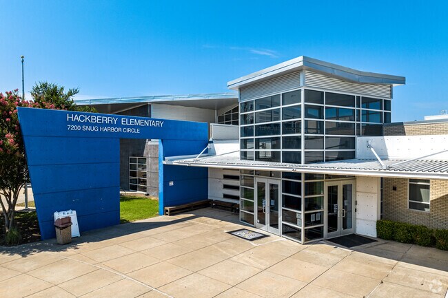 Hackberry Elementary School in Little Elm has a strong focus on academic achievement.