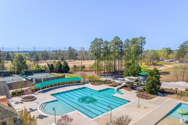 The Eight Lane pool at the Brier Creek Swim & Tennis Pavillon