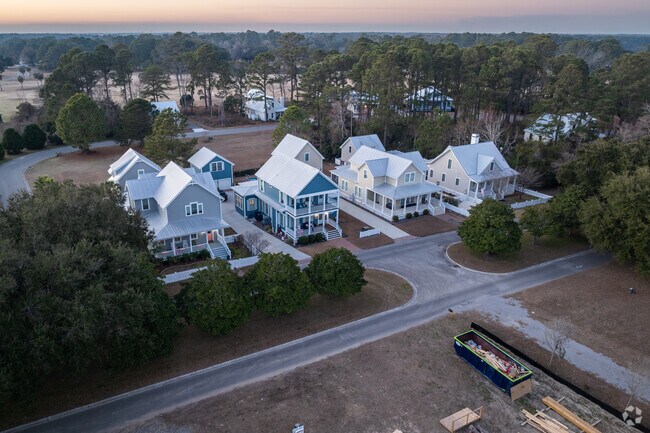 Cat Island has a vibrant selection of homes.