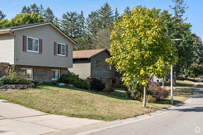 Charming split-level homes dot the scenic, family-friendly streets of Apple Hill.