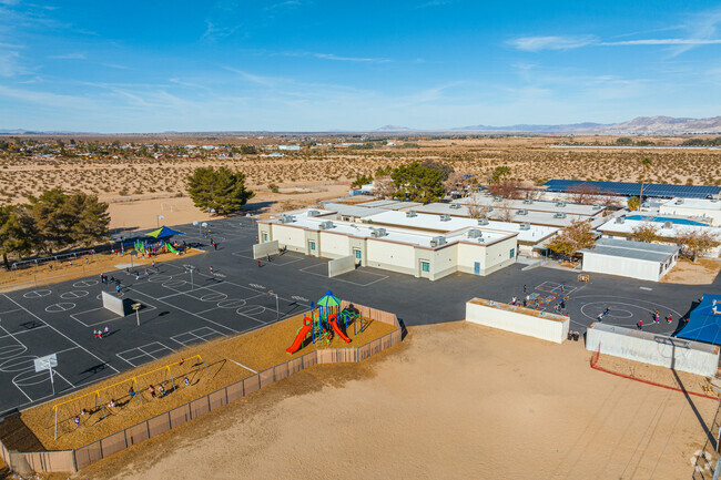 Twentynine Palms Elementary School is a public school and serves just over 500 students.