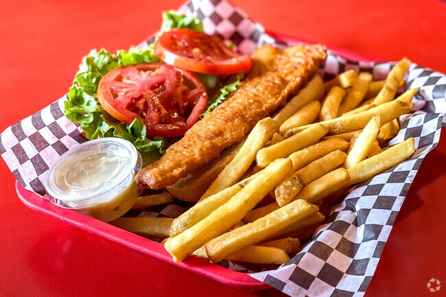 Fish sandwich is a great item on the menu at Gameday Grill and Patio in Clearcreek Township.