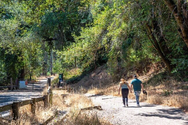 At Westwood Hills Park, hikers can connect with nature on 3 miles of trails.