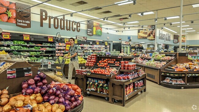 Fantastic produce can be found at Food Lion on Harden Street.