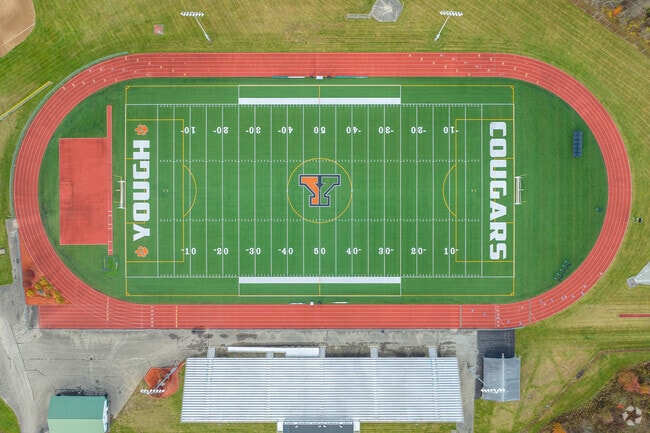 Catch a local football game Friday nights near Sutersville-Graztown at Yough Senior High School.