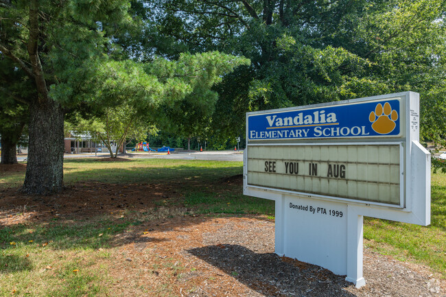 Vandalia Elementary School serves around 250 students in the Greensboro area.