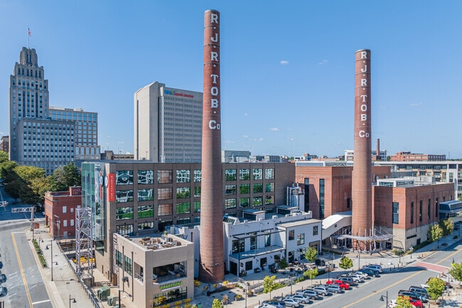 Bailey Power Plant is a former power facility-turned-commercial hub.