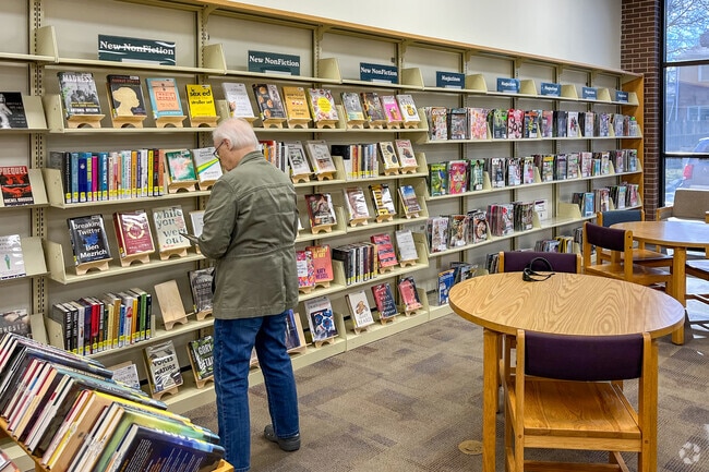 The Indianola Public Library offers books and media and many community programs.