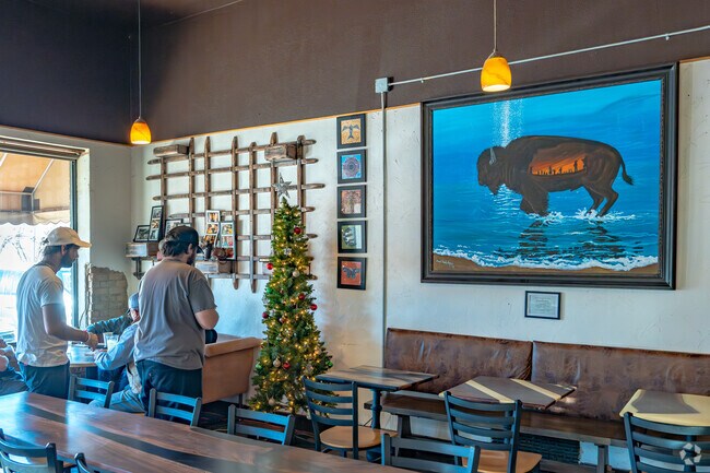 Altheas Vault in Washington is the perfect place to enjoy a meal and a hot cup of coffee.