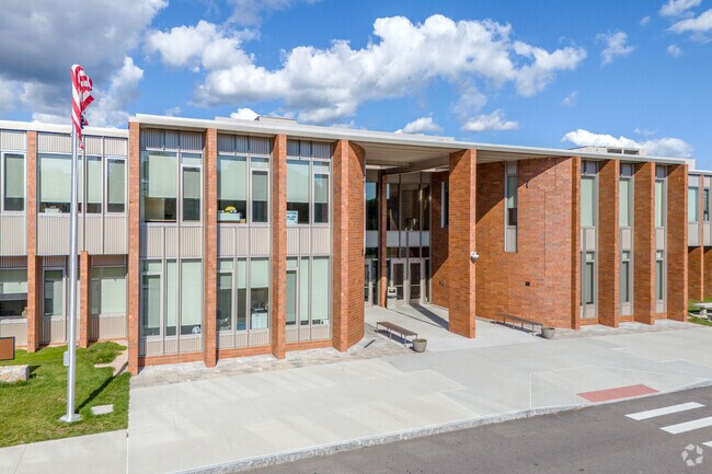 Students may attend Westport Middle and Westport High School, housed in the same building.