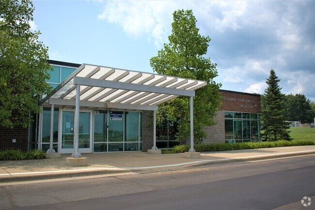 Charyl Stockwell Academy building in Outlying Livingston County.