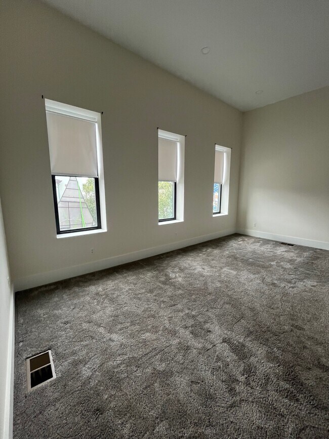 Spacious master bedroom