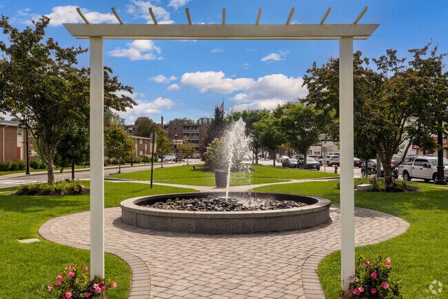 Several public spaces offer a welcoming area for people to relax in Glendale.