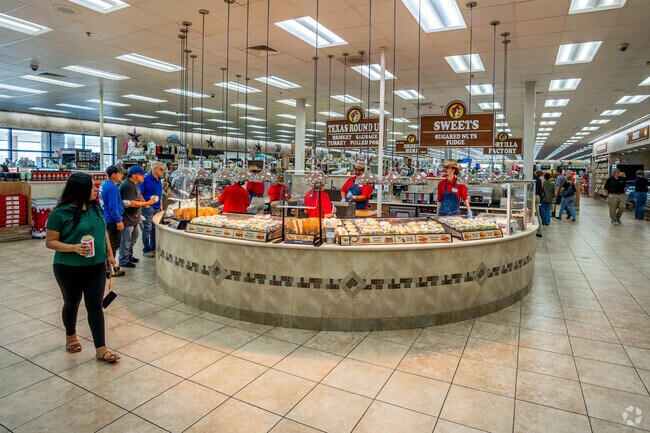 Residents of Lynchburg can run by nearby Buc-ee's for fuel and snacks.