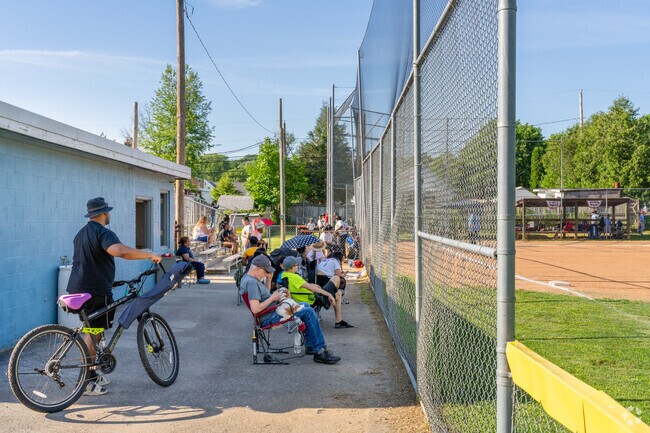 Donald R. Taylor Memorial Park hosts lively baseball games for Paxtang families.