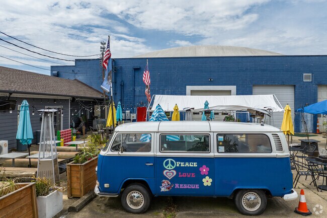 Nickle Point Brewing host live music in the evenings in the Five Points East neighborhood.