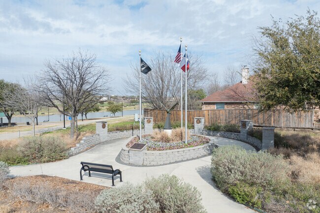 Watauga residents remember veterans with the memorial at Capp Smith Park.