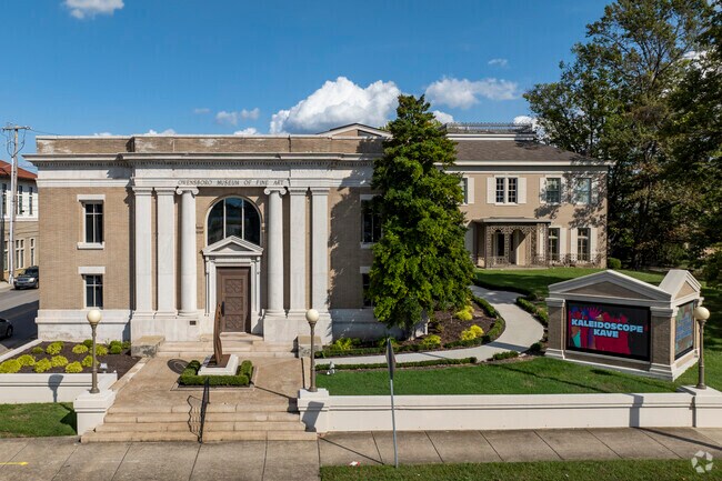 The Owensboro Museum of Fine Art contains  of Shifley-York