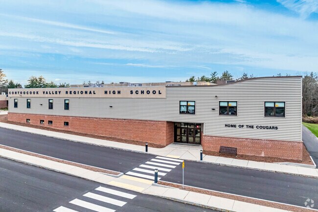 Older students attend Conval Regional High School.