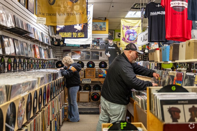 Trax on Wax has a large collection of records for sale.