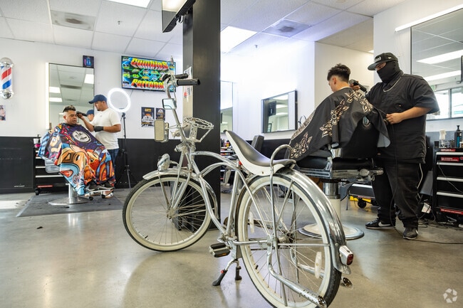 Master Barbers along International Blvd. in Cox is a popular spot.