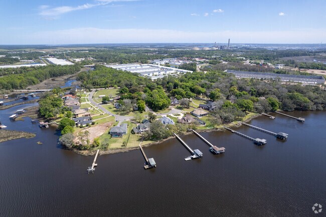 People living near the water enjoy the benefits of having easy access to it.