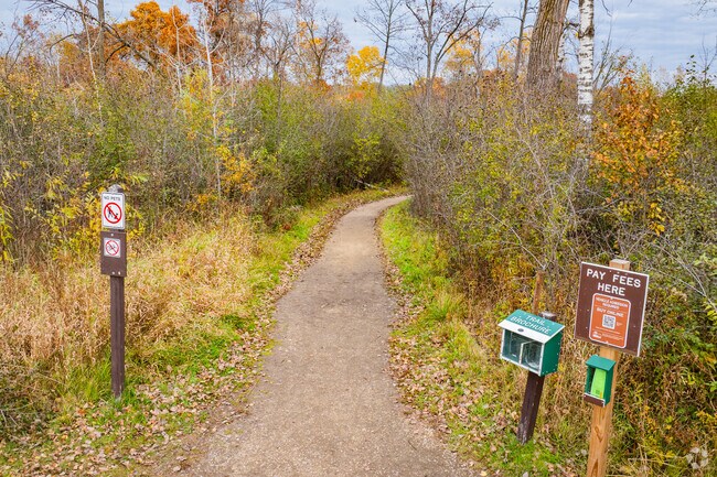 Scenic trails wind through Kettle Moraine State Forest, minutes from North Prairie.