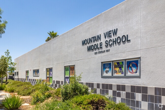 Mountain View Middle School outside Cherry Valley challenges and encourages children to learn.