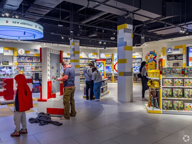 Unleash your imagination at the Lego store in Springfield, where dreams are built.