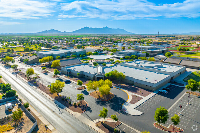 Enriching education amidst Arizona's scenic wonders at Maricopa High School in Maricopa.