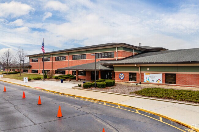 Meridian School is a highly rated public school in Buffalo Grove for grades PK, and 4-5.